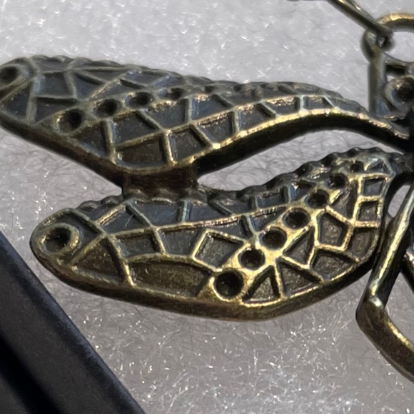 🦋NIB 🌸3/$25 Dragonfly Pendant + chain | 20" - Picture 6 of 13